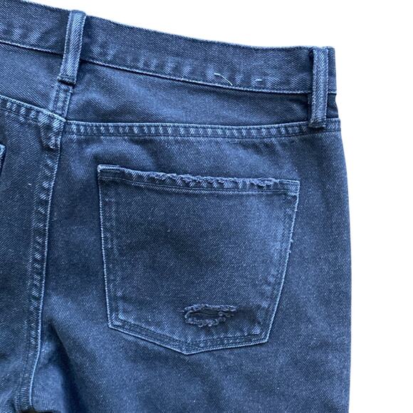 ALL SAINTS Jeans Womens Size 29 Black Distressed Muse Slim Destroyed - Picture 9 of 9